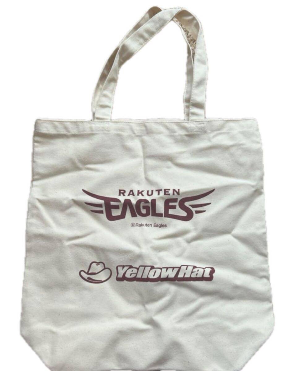 新品 未使用 楽天 ゴールデン イーグルス イエローハット コラボ エコバッグ トートバッグ 布バッグ メンズ レディース ユニセックス拍卖