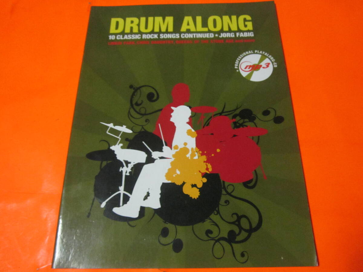 ♪輸入楽譜 Drum Along - 10 Classic Rock Songs Continued CD付き ドラム ザ・コーリング ザ・フーターズ ブライアンアダムス 他拍卖