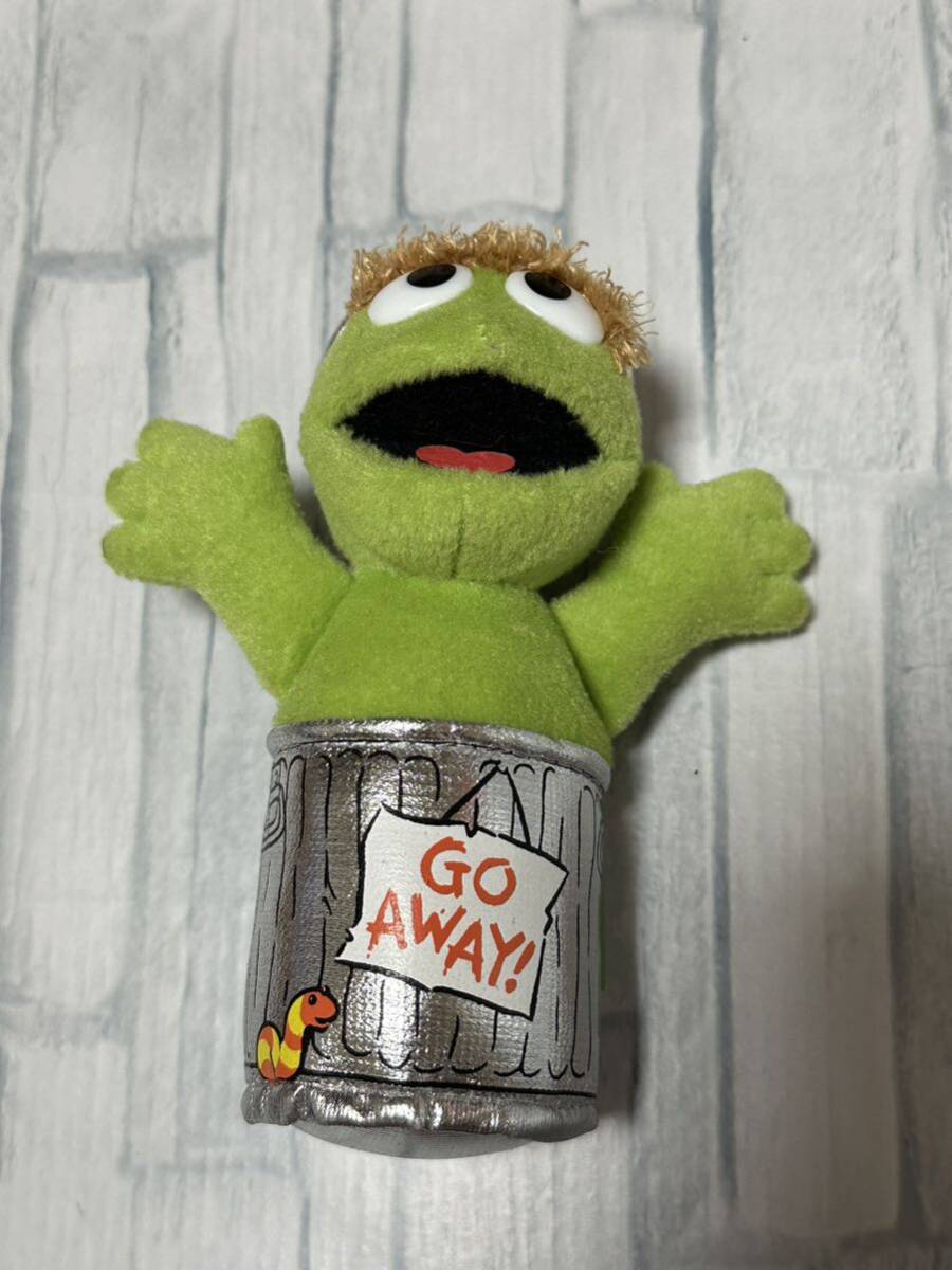 GUND SESAME STREET (セサミストリート) ビーンバッグ Oscar オスカー #75939 オスカー・ザ・グラウチ拍卖