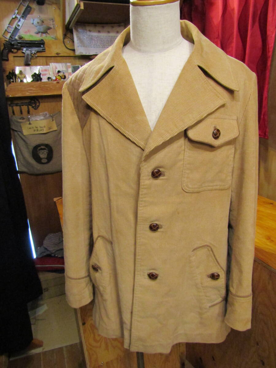 日本製 Kmartハンティングコーデュロイハーフジャケット拍卖