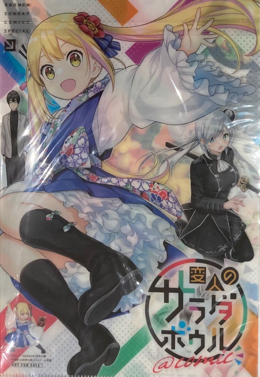 変人のサラダボウルB5クリアファイル サンデージェネックス2024年7月号付録 未開封新品拍卖