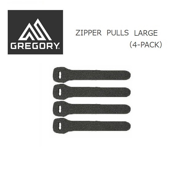 GREGORY グレゴリー ZIPPER PULLS ブラック L 未使用拍卖