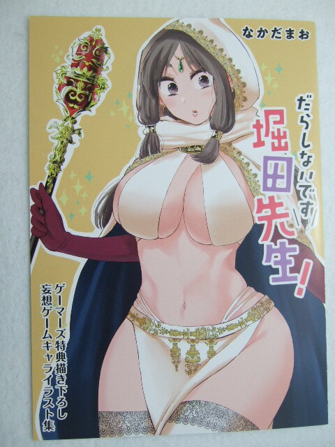 ゲーマーズ 限定 だらしないです 堀田先生! 5巻 4P 描き下ろし妄想 ゲームキャラ イラスト集 240922 特典 gamers 非売品 なかだまお拍卖