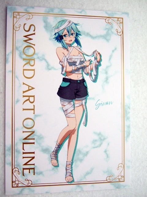 ソードアート・オンライン オフィシャルストア ポストカード 怪物/妖怪 ver. シノン 241022 マルイ SAO GGO ガンゲイル・オンライン拍卖