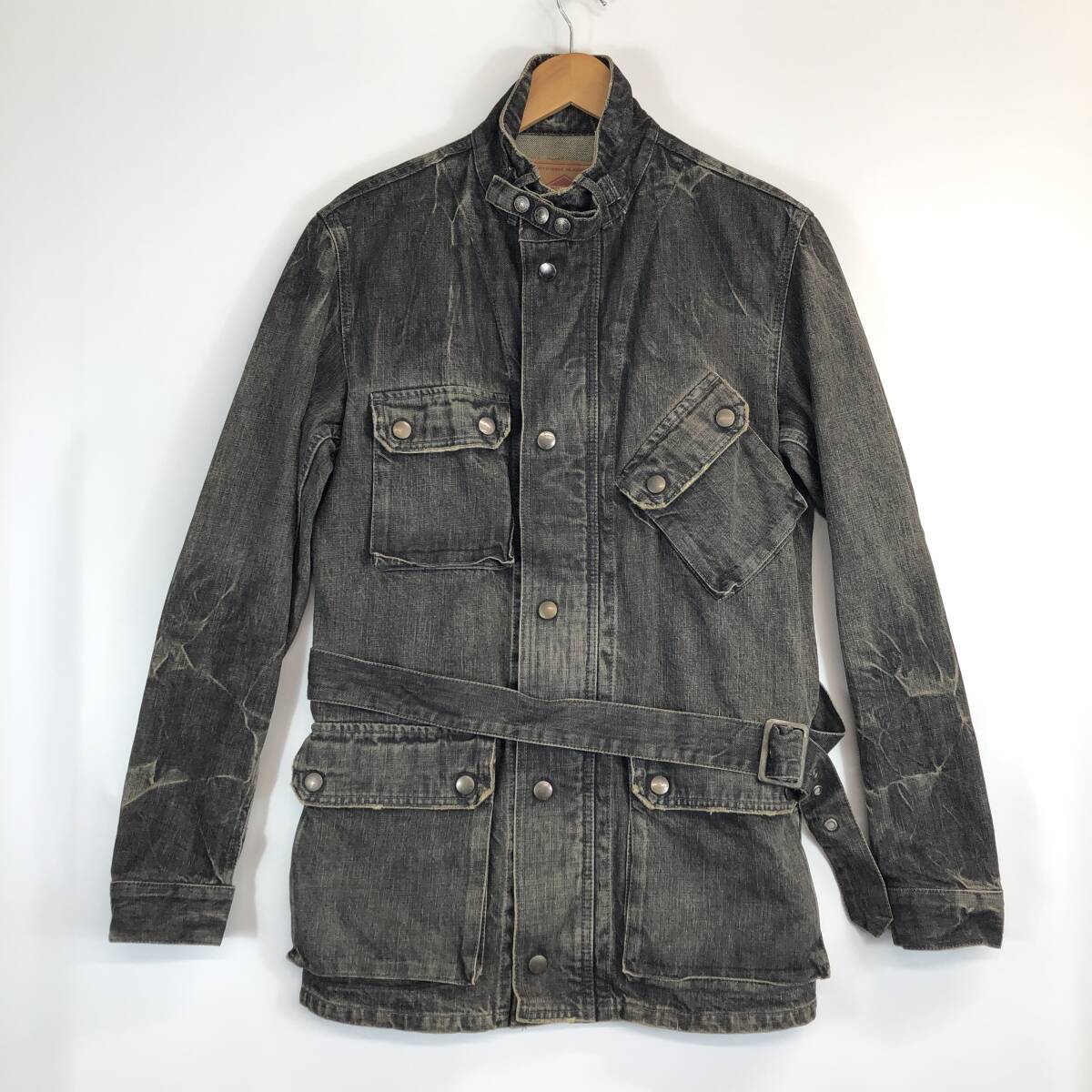 HYSTERIC GLAMOUR JEANS(ヒステリックグラマー) 4AJ-0032 デニムコート 先染め Mサイズ 日本製 拍卖
