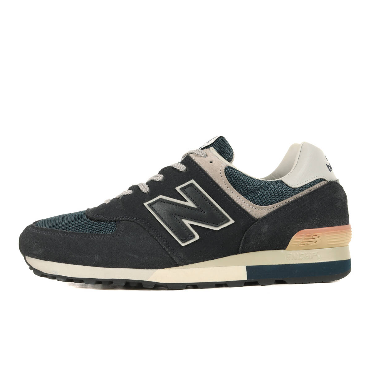 美品 NEW BALANCE ニューバランス サイズ:28.5cm M576 NGA MADE IN ENGLAND ネイビー 紺 US10.5 D ローカット スニーカー シューズ拍卖