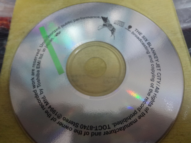 CDのみ BLANKEY JET CITY★THE SIX★ブランキ―ジェットシティ/浅井健一 悪い人たち(完全VERSION)収録拍卖