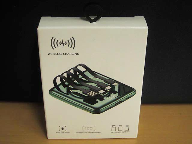 未開封 ワイヤレス 充電対応 モバイルバッテリー P2 20000mAh 3.7V 74Wh【a】拍卖