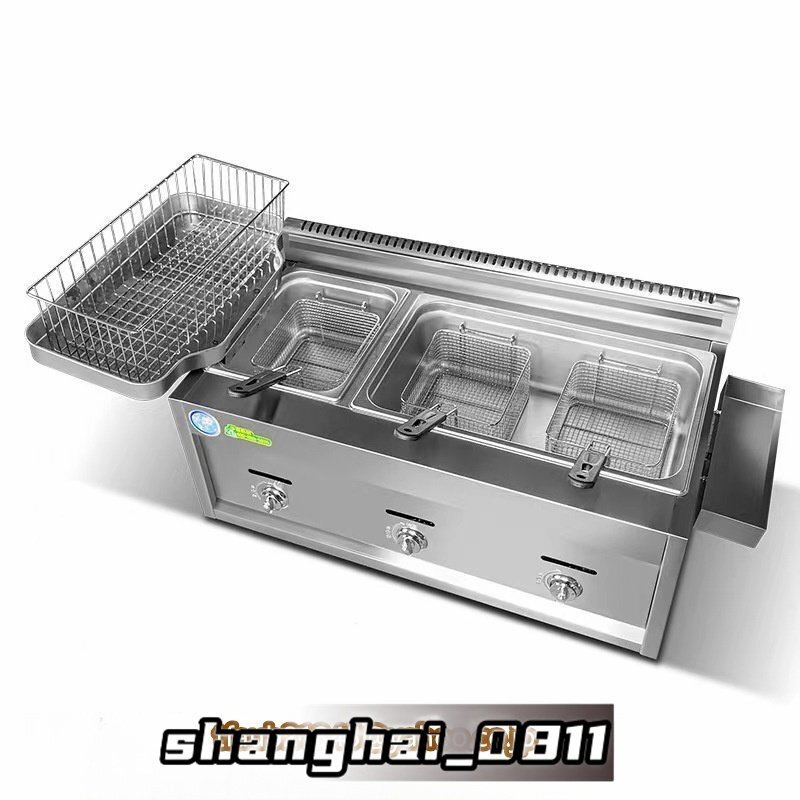 強くお勧め LPガス フライヤー 揚げ物天ぷら 単相 厨房/業務/飲食/店舗拍卖