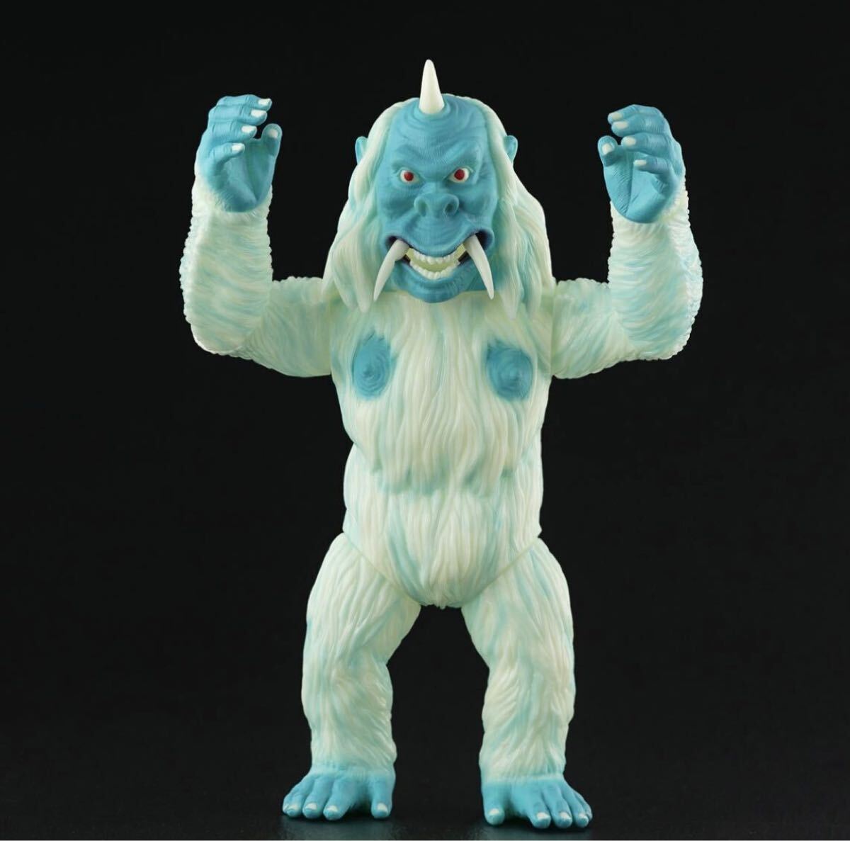 マンモスコング 新作 蓄光 GID 月光仮面 留之助 ソフビ フィギュア oneup hxs リアルベット拍卖