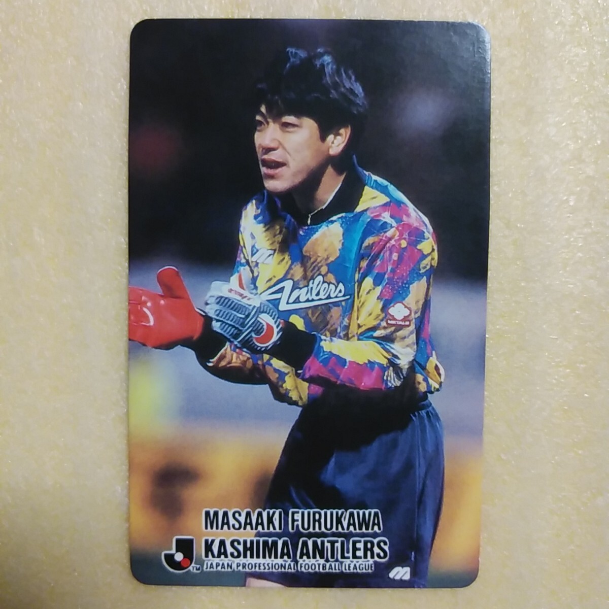1993カルビーJリーグカード№342古川昌明(鹿島アントラーズ)拍卖