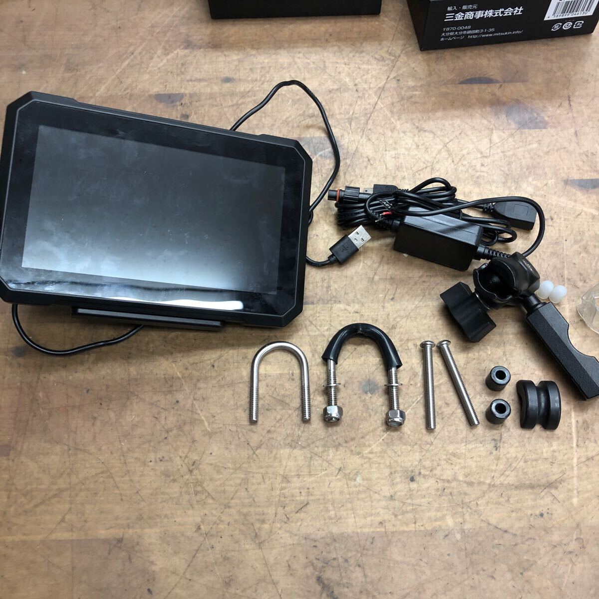 △汎用 バイクナビ SPEEDER 7INCH PORTABLE AUDIO FOR MOTORCYLE SPDA-07B拍卖