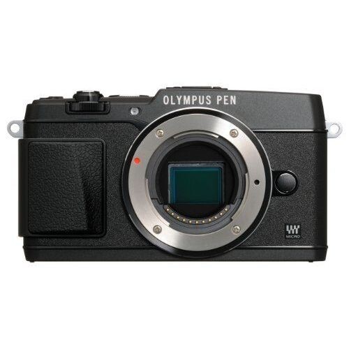 中古 1年保証 美品 OLYMPUS PEN E-P5 ボディ ブラック拍卖