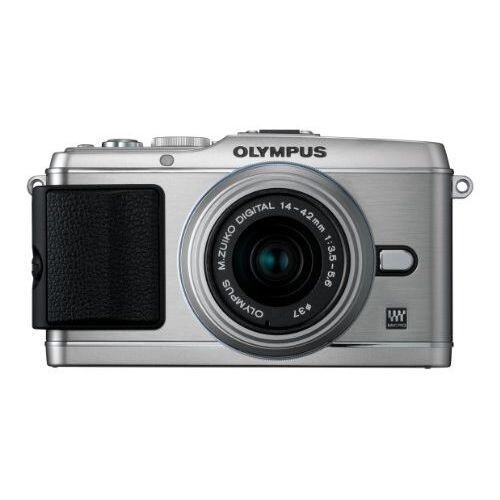 中古 1年保証 美品 OLYMPUS PEN E-P3 レンズキット シルバー拍卖