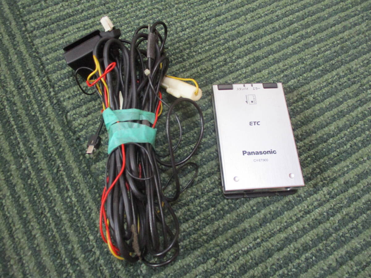 A414 Panasonic/パナソニック アンテナ分離型 ETC車載器 CY-ET900拍卖
