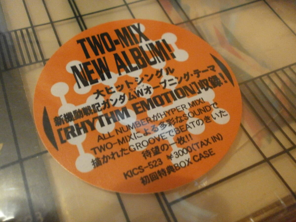 LIMITED EDITION 初回限定盤 TWO-MIX BPM 143 高山みなみ 永野椎菜 RHYTHM EMOTION ENDLESS LOVE T・R・Y 新機動戦記ガンダムW サッカー拍卖