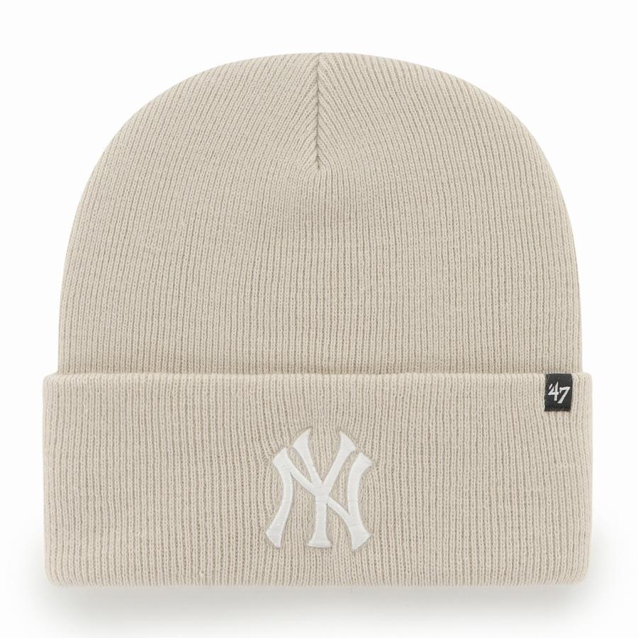 47brand ニット帽 ニューヨークヤンキース Haymaker '47 Cuff Knit ユニセックス MLB NY 秋冬 ブランド ボーン 拍卖