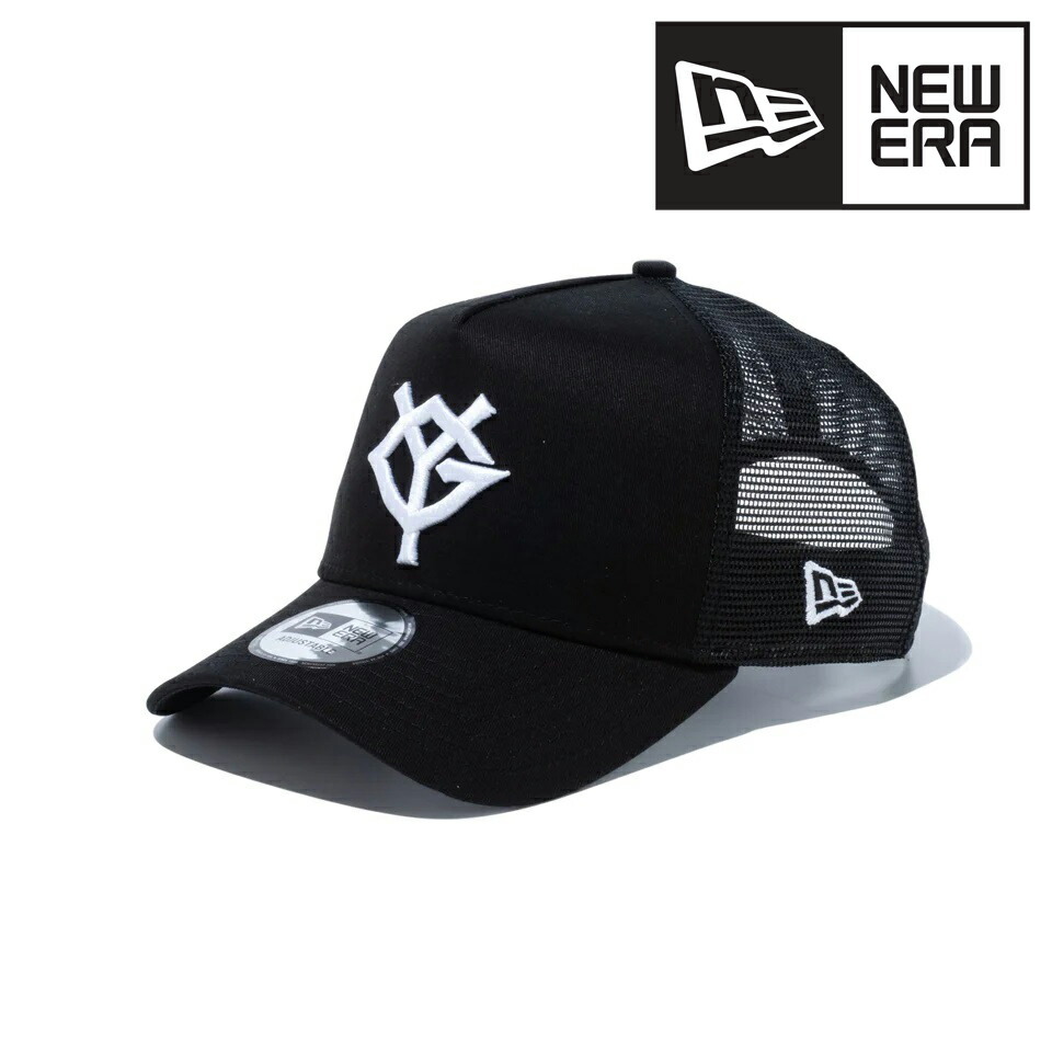 ニューエラ メッシュキャップ 読売ジャイアンツ キャップ NEWERA 9FORTY A-Frame 応援グッズ プロ野球 黒 ブラック 拍卖