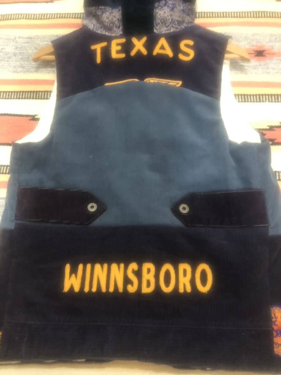 F FAジャケット似コーデュロイベスト月桂樹ボタン装備アメカジ古着ビンテージヴィンテージンテージウエアハウスリアルマッコイズ拍卖