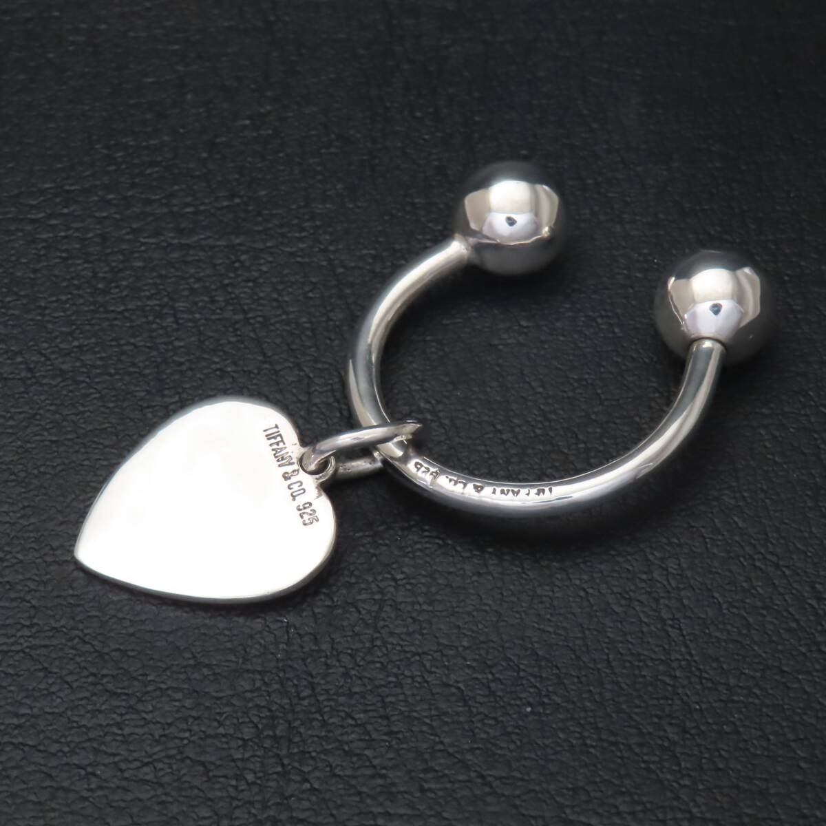 TIFFANY&Co. ティファニー ハート ハートタグ キーリング キーホルダー シルバー925 9g拍卖