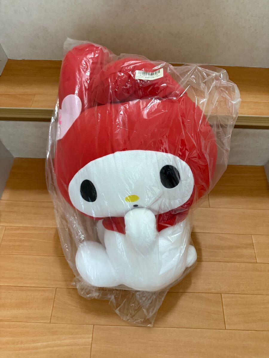 サンリオ マイメロディ 超超BIGぬいぐるみ レッド クッション 人形 新品未使用拍卖
