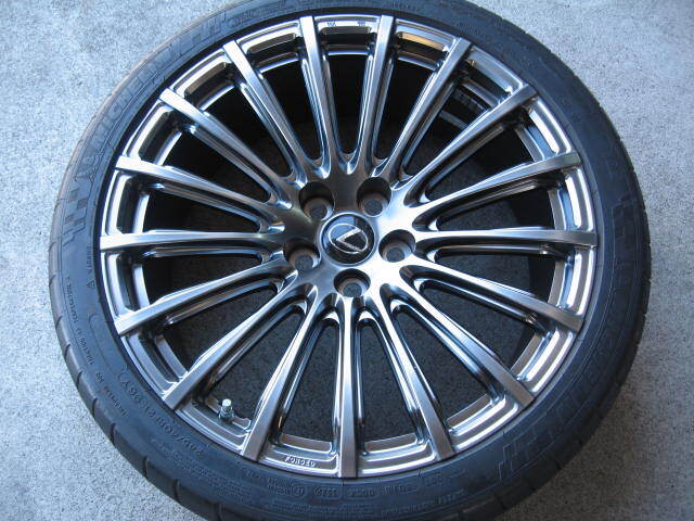 ☆美品バリ山☆レクサス LS500 Fスポーツ 純正 21インチ 8.5J +20 1本 拍卖