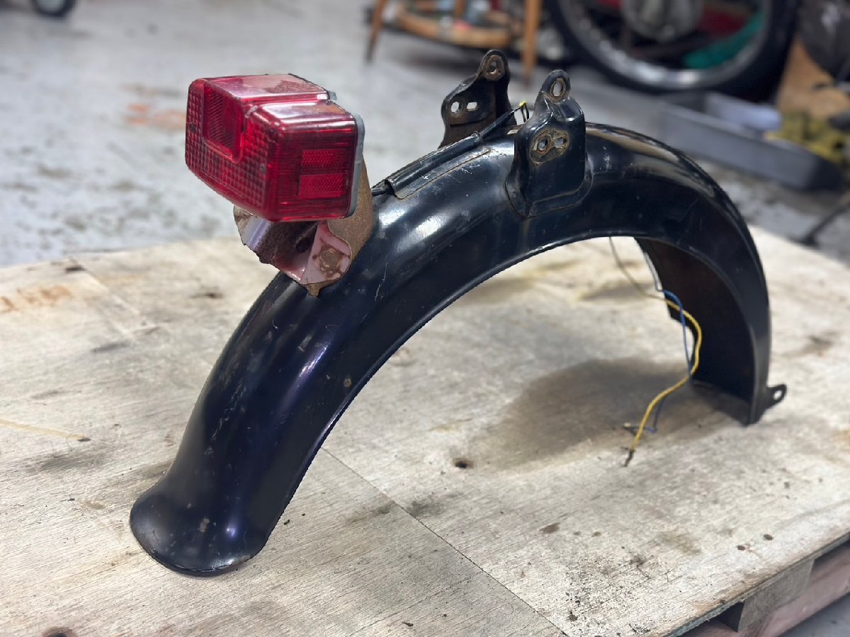 ●良品! 動作OK! YAMAHA YB50 F5B 1985年モデル リアフェンダー テールランプ フェンダー 走行16417km ヤマハ YB-1 オリペン 札幌発拍卖