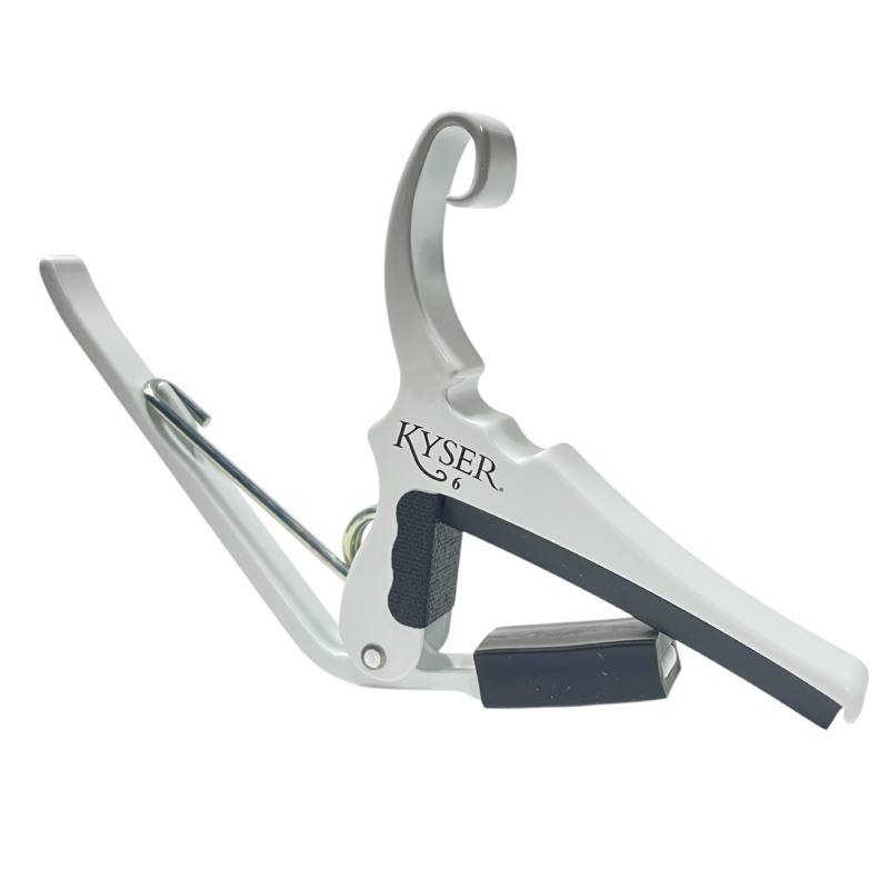 Kyser KG6WA White アコースティックギター用カポ〈カイザー〉拍卖