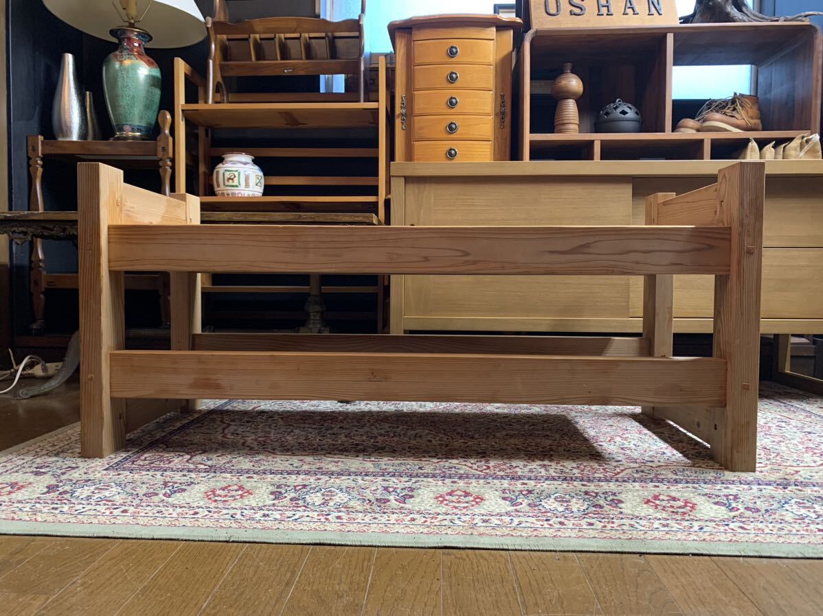 A1003-07★スギ材 ベンチ 天然木 テレビ台 テレビボード AVボード 木の温もり 無垢拍卖