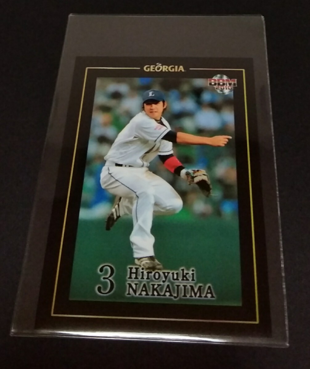 2010年BBM GEORGIA 中島裕之(西武)ジョージアセレクト。No,030。(縦7cm 横5cm)拍卖