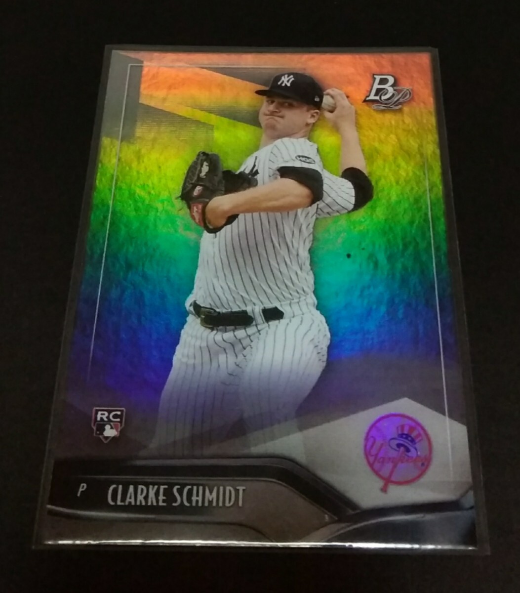MLB 2021年Bowman platinum クラーク・シュミット(ヤンキース)ルーキーカード。No,78。Yankees CLARKE SCHMIDT RC 拍卖