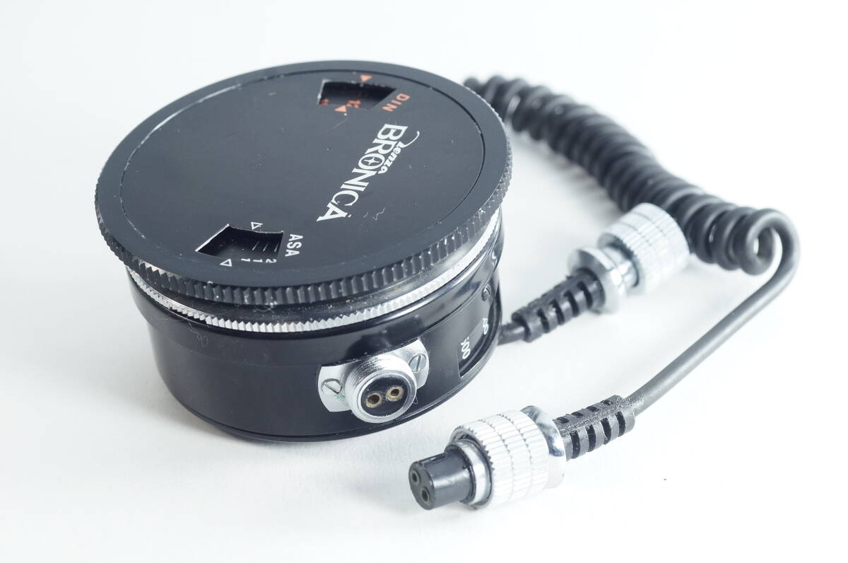 わ010★並品★ ZENZA BRONICA ブロニカ S2用 TTL EXPOSURE METERのシャッターダイヤル結合アダプタ拍卖