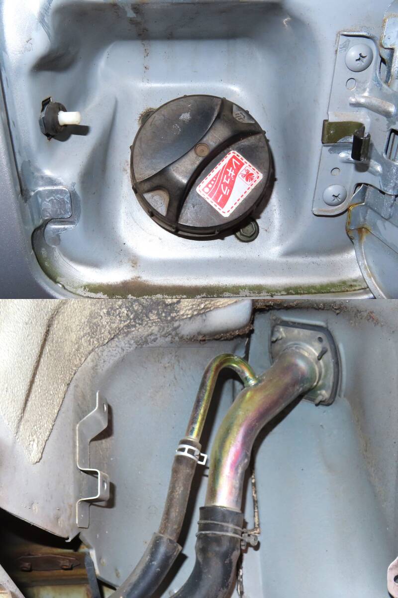H11 GF-JB23W 前期 1型?2型? ジムニー Jimny 4WD 5F MT K6A 純正 燃料給油パイプ 燃料キャップ SET FOパイプ FOキャップ / 124625km拍卖