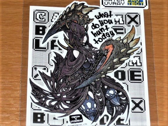 ◆モンハン ステッカー◆ ウルズγ装備◆B-SIDE LABEL◆カプコン◆拍卖