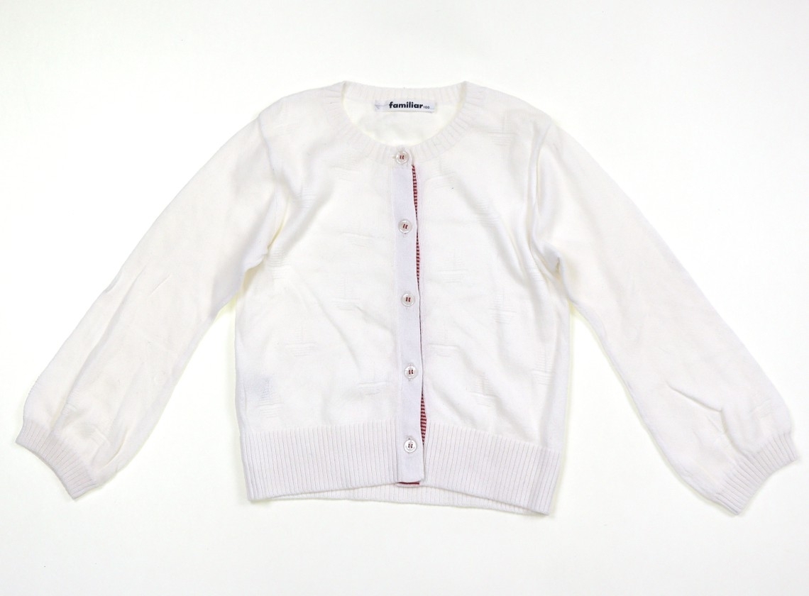 ファミリア familiar カーディガン 100サイズ 女の子 子供服 ベビー服 キッズ拍卖