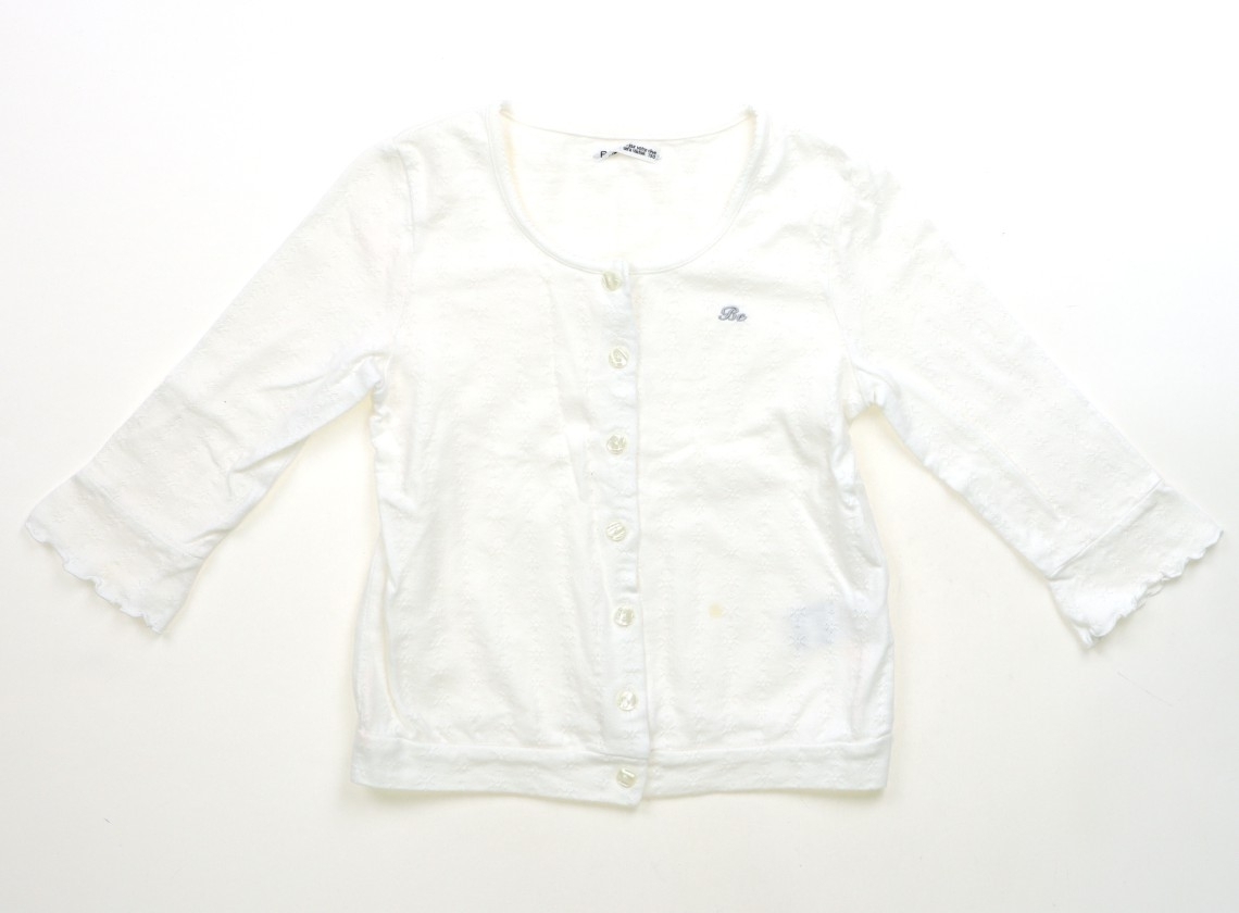 べべ BeBe カーディガン 130サイズ 女の子 子供服 ベビー服 キッズ拍卖