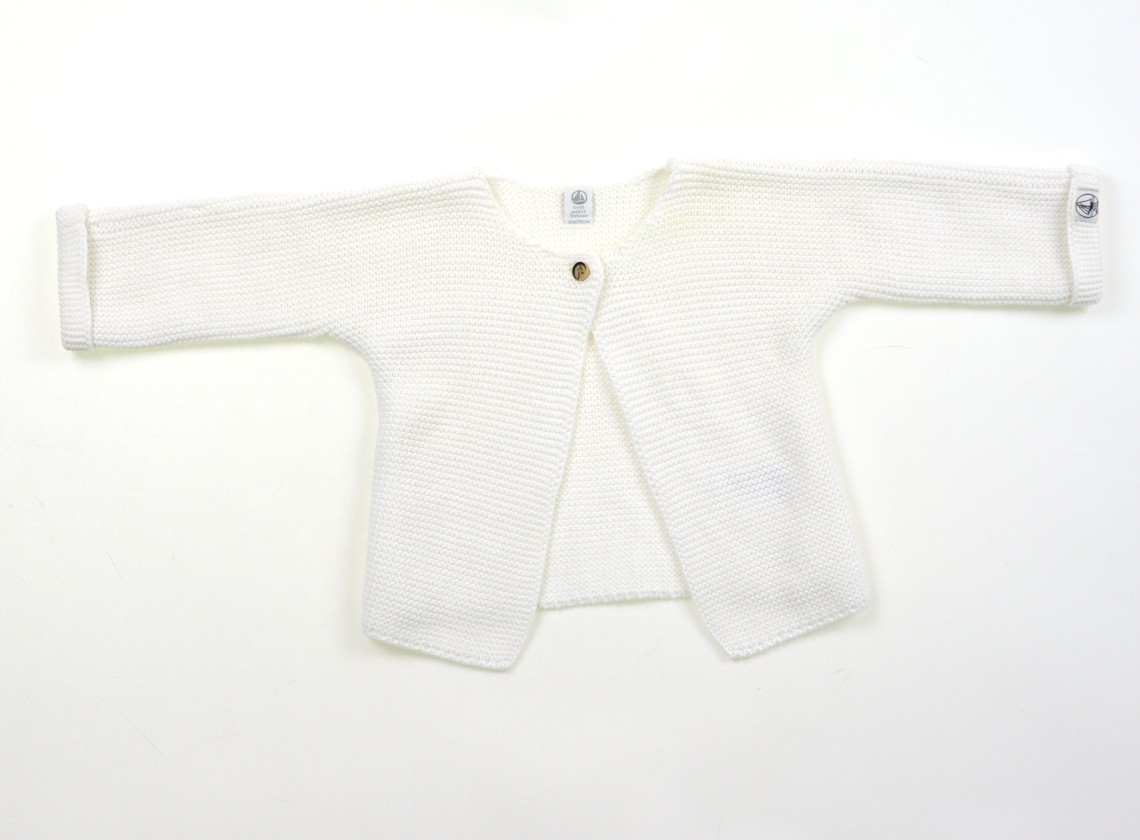 プチバトー PETIT BATEAU カーディガン 70サイズ 女の子 子供服 ベビー服 キッズ拍卖