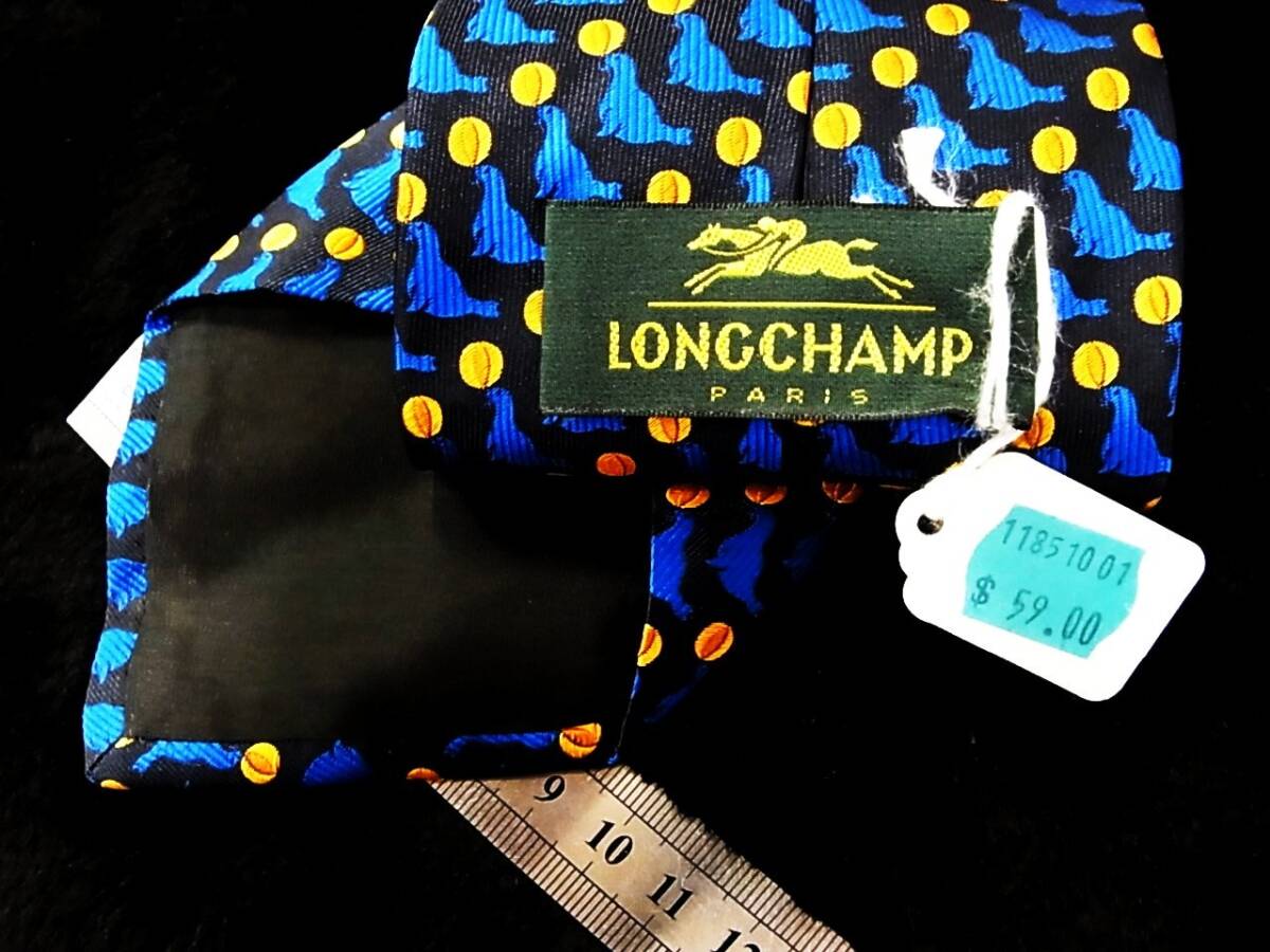 ♪:.*:1893【未使用 タグ付】ロンシャン【オットセイ】ネクタイ拍卖