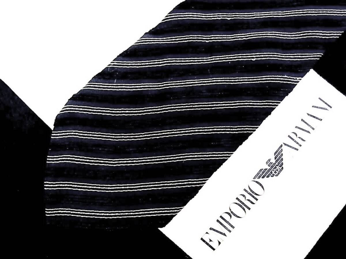 ★*:.*:【美品】WL1139☆【シルク58%・レーヨン23%・コットン10%】エンポリオ アルマーニ【EMPORIO ARMANI】ネクタイ拍卖