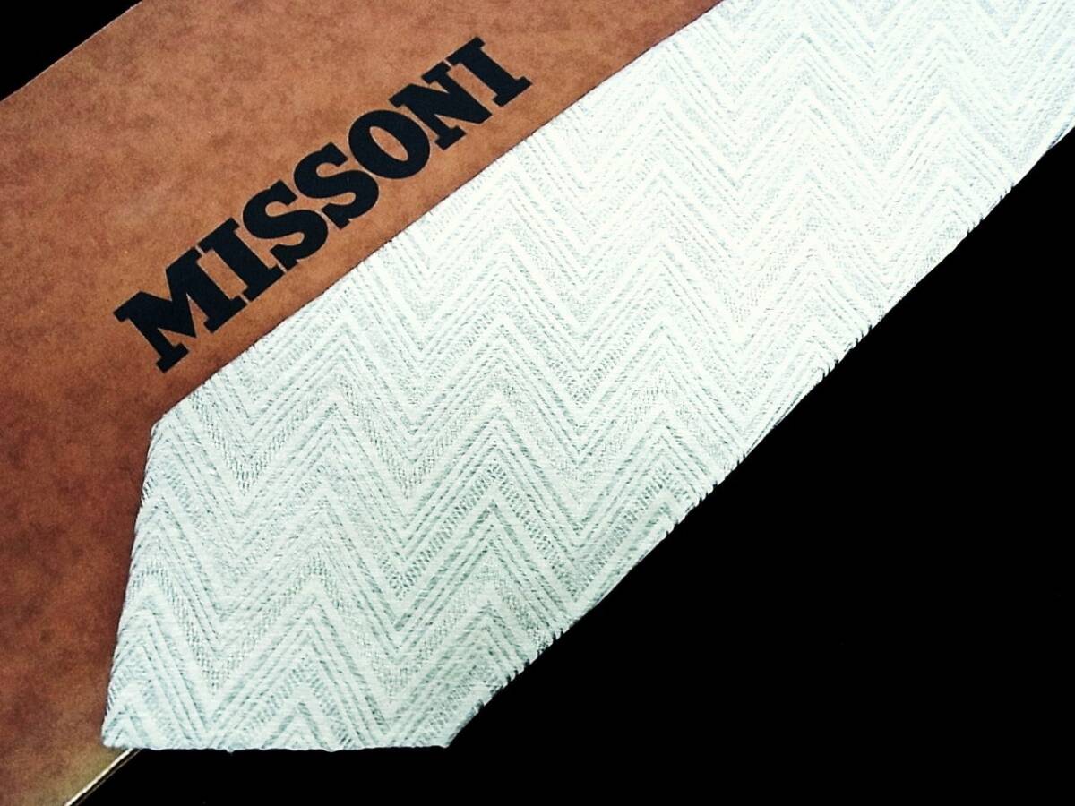♪*:.*:№Y8166【美品】ミッソーニ【色の魔術師☆MISSONI】ネクタイ拍卖