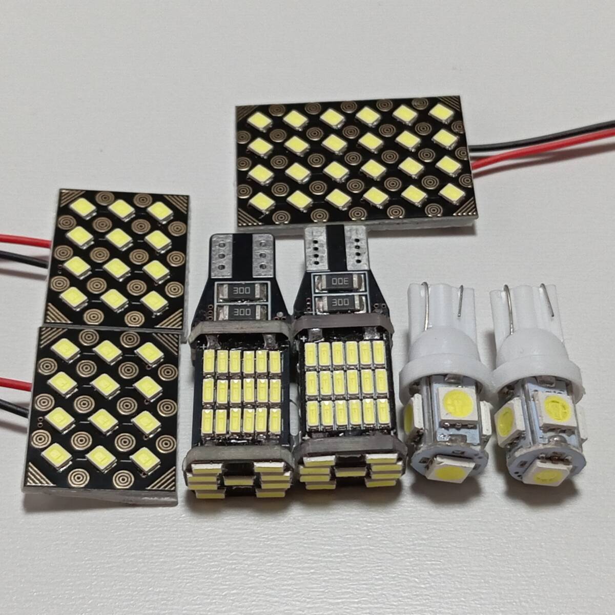 LA650S LA660S タント カスタム 超爆光! ルームランプ 7個セット T10 LED ホワイト ダイハツ /s24/45/5拍卖