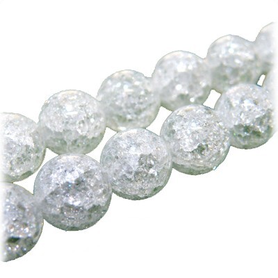 【AFP】 水晶 クラッククリスタル 丸ビーズ 8mm 1連 約39cm c22-8拍卖