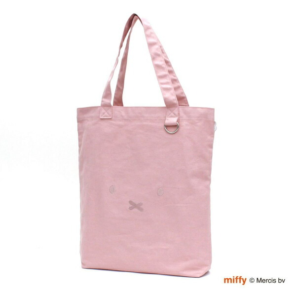 ミッフィー miffy 刺繍トートバッグ (ピンク) 推し活 オタ活☆★拍卖