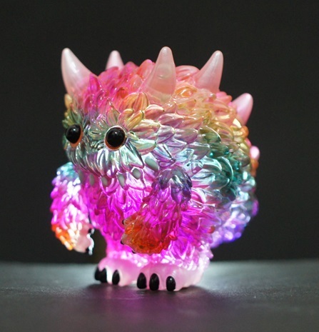 新品 送料無料 カイジュウハンティング2.5 INSTINCTOY Monster Fluffy クリアレインボー フラッフィー フラッフィ kaiju hunting 2拍卖