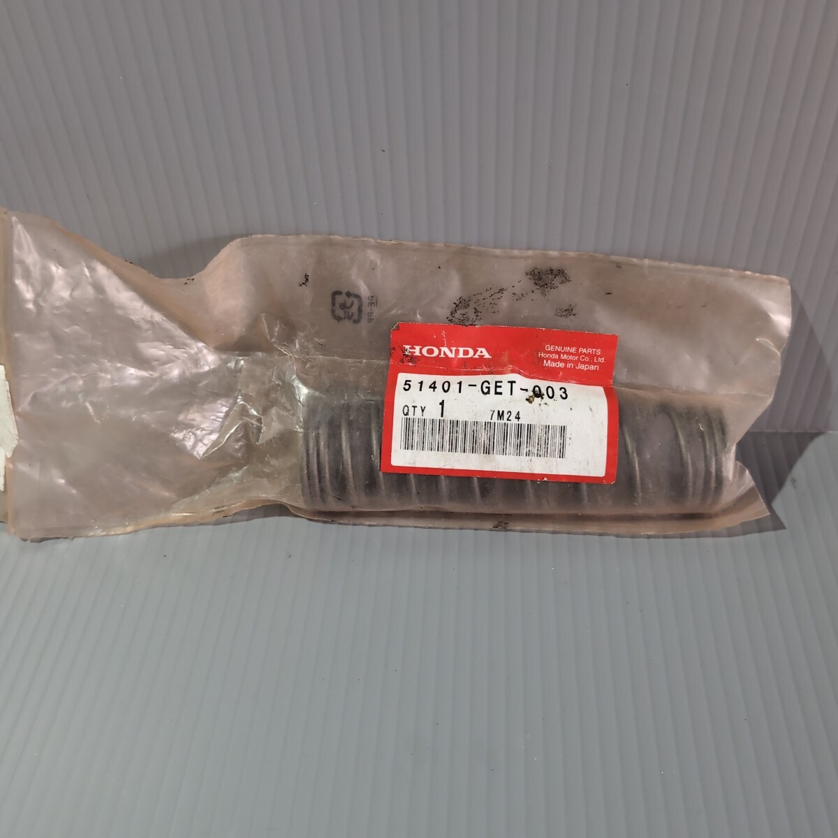 c166  ホンダ純正 51401-GET-003 フロントフォークスプリング 未使用 送料込み ズーマー拍卖