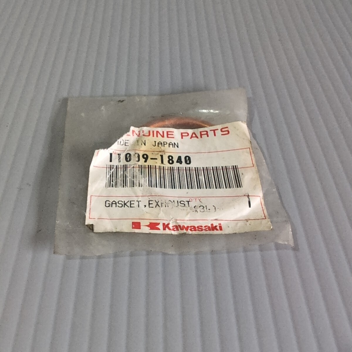 c608 カワサキ純正 11009-1840 エキゾーストガスケット 未使用 送料込み ZZR1100拍卖