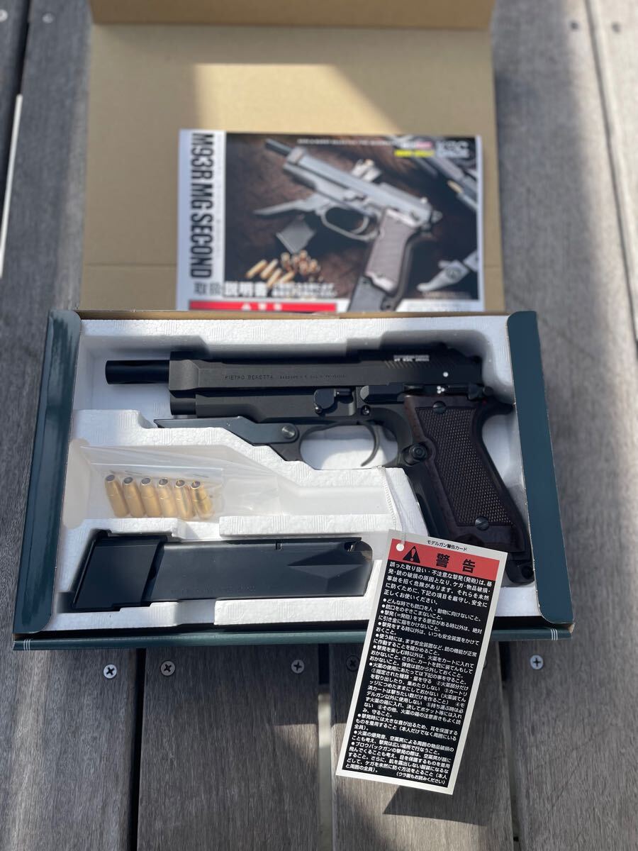 送料無料 【新品未使用・未発火品】M93R モデルガン セカンドバージョン ヘヴィウェイト 20連マガジン セット HW 2nd ver拍卖