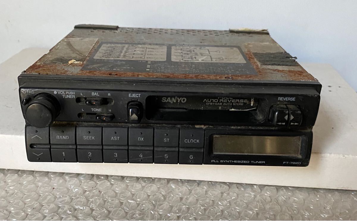 SANYO FT-7820 カセットデッキ【動作未確認ジャンク品】拍卖