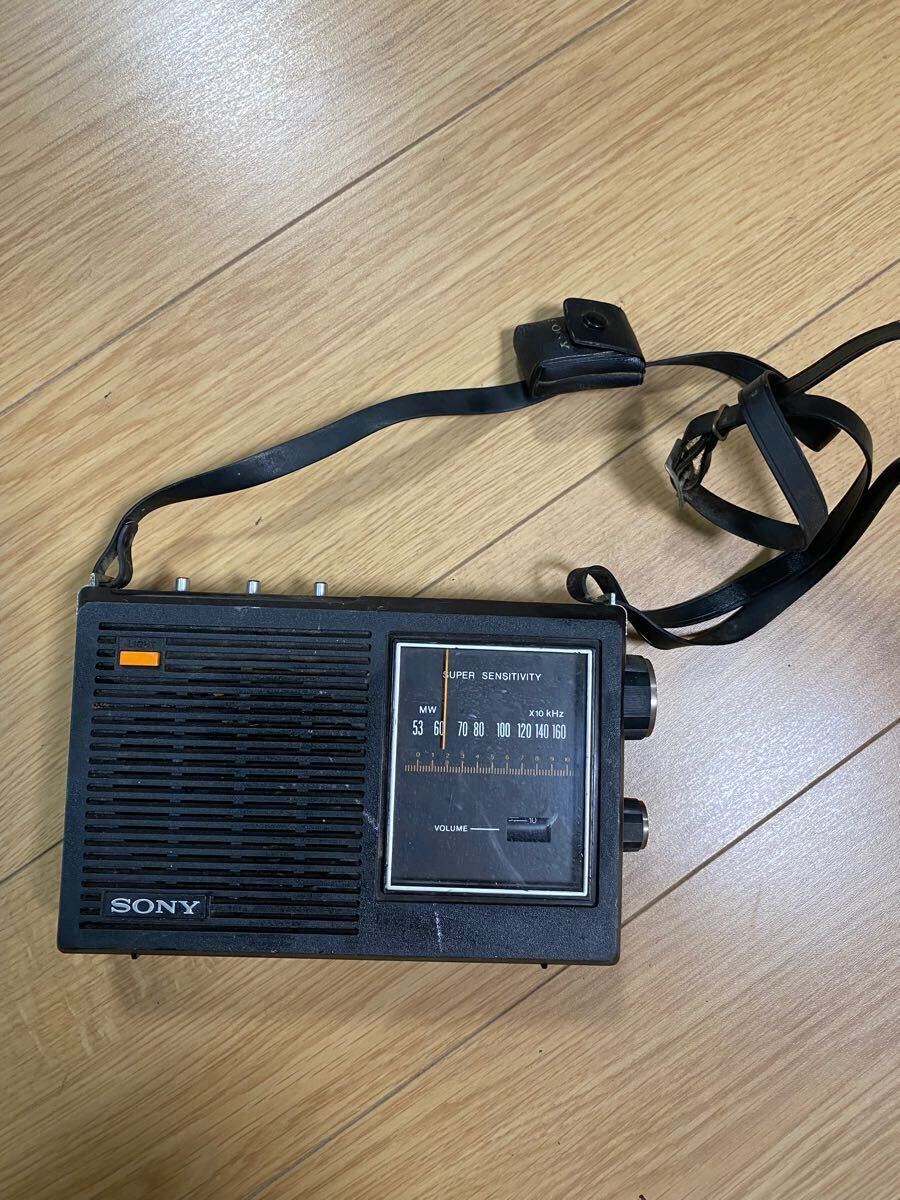 SONY SOLID STATE TR-8060 AM ポータブルラジオ レトロ 本体のみ【動作品】拍卖