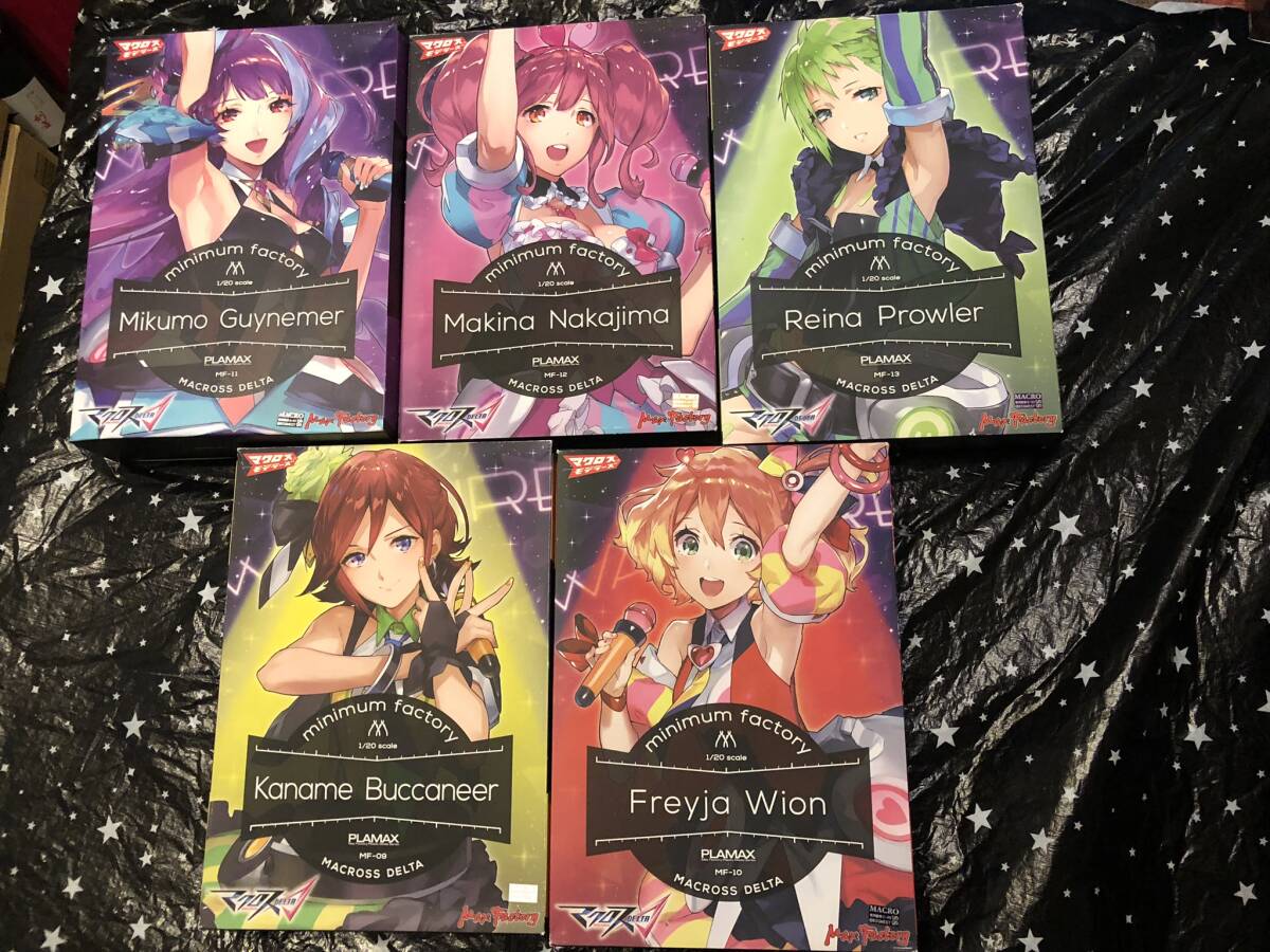 マックスファクトリー PLAMAX 1/20 マクロスΔ 5セット拍卖